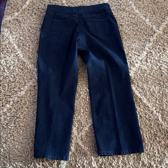 NWOT 12P Alfred Dunner Navy Denim Jeans - Picture 5 of 14